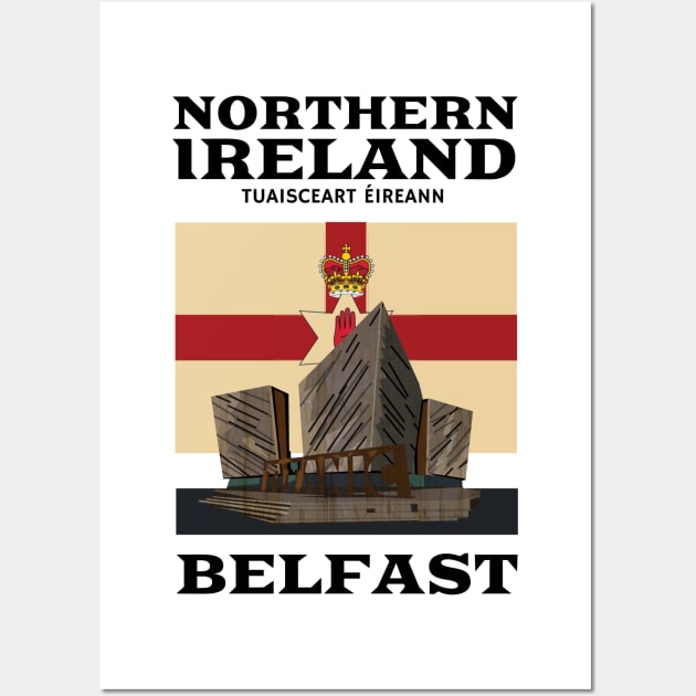 make a journey to Northern Ireland Wall Art by KewaleeTee